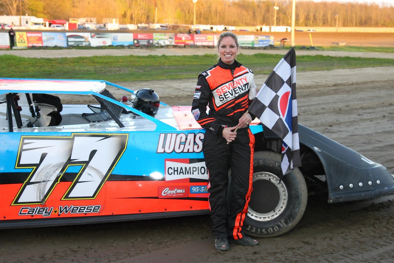 caley-weese-with-car-flag caley-weese-with-car-flag