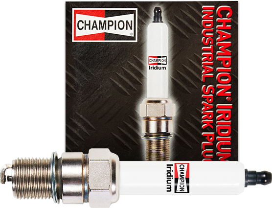 Champion 238 FI21508 Large Industrial Spark Plug Pack of 8