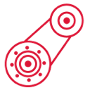 engine-belt-icon Engine belt icon