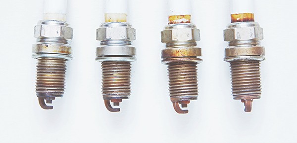 Group-Of-Spark-Plugs