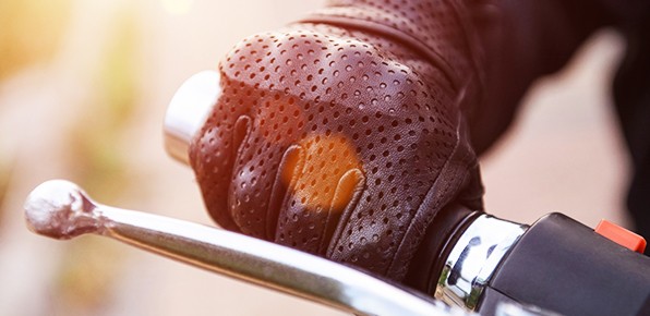 Motorcycle-Brake-Lever-Close-Up