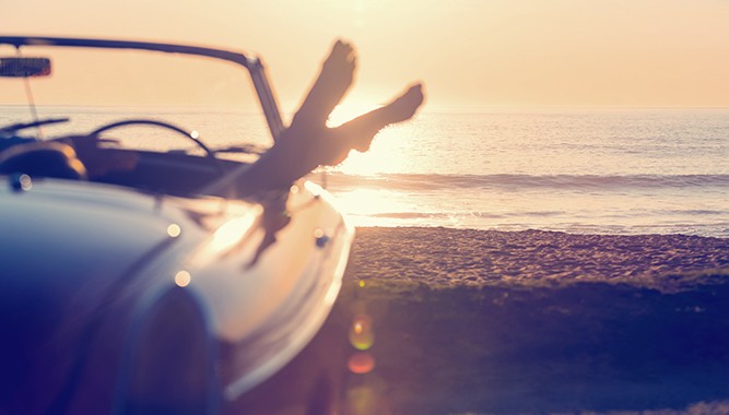 Car-Parked-On-Beach