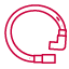 spark-plug-wire-icon Spark plug wires icon.