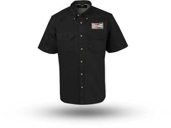 champion button down shirt