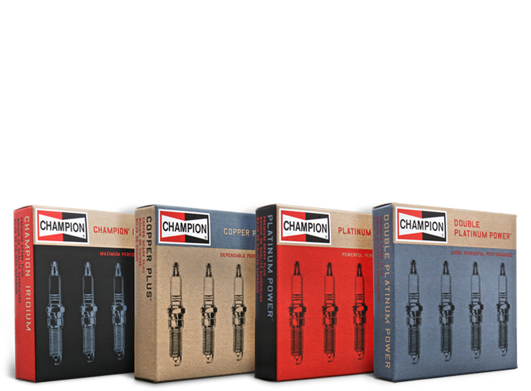 Champion Iridium Spark Plug product package view iridium spark plug by Champion
